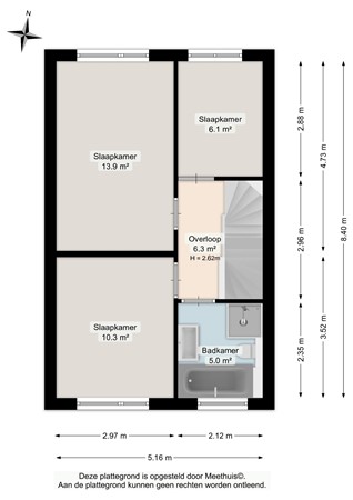 Floorplan - Walviuslaan 4, 9363 KN Marum